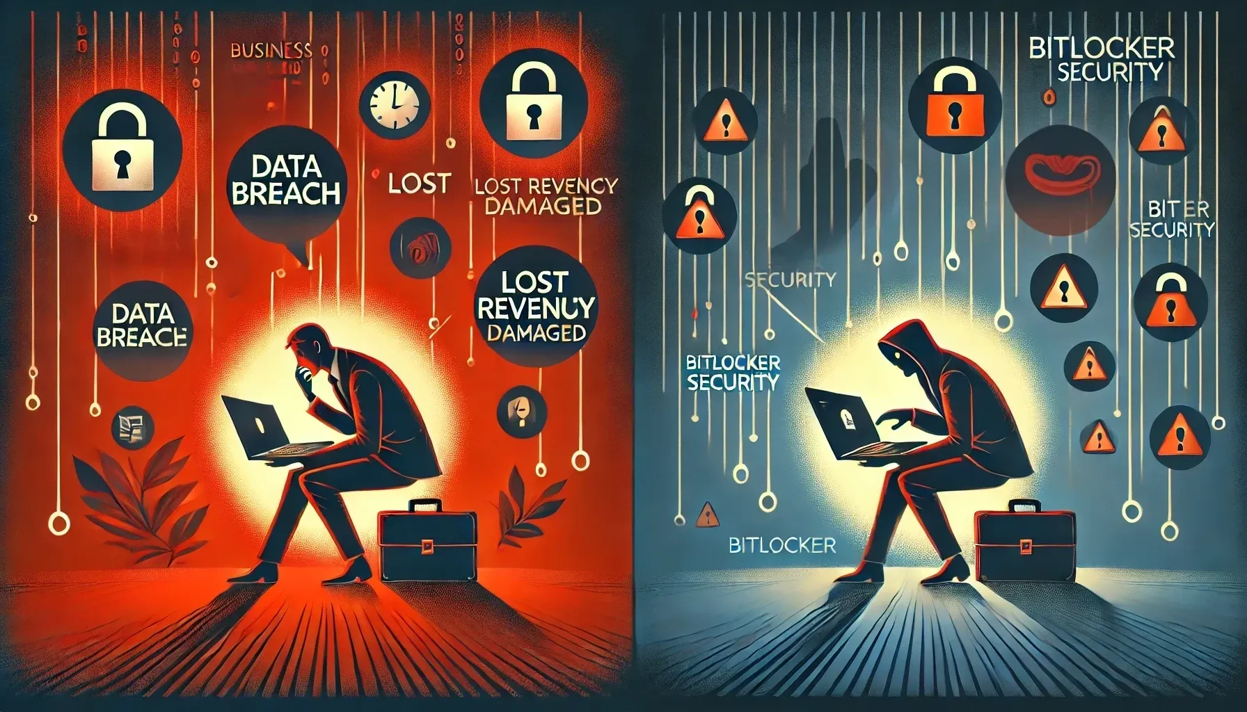 Managed Nerds can help your business keep data safe even if your business laptops are stolen.