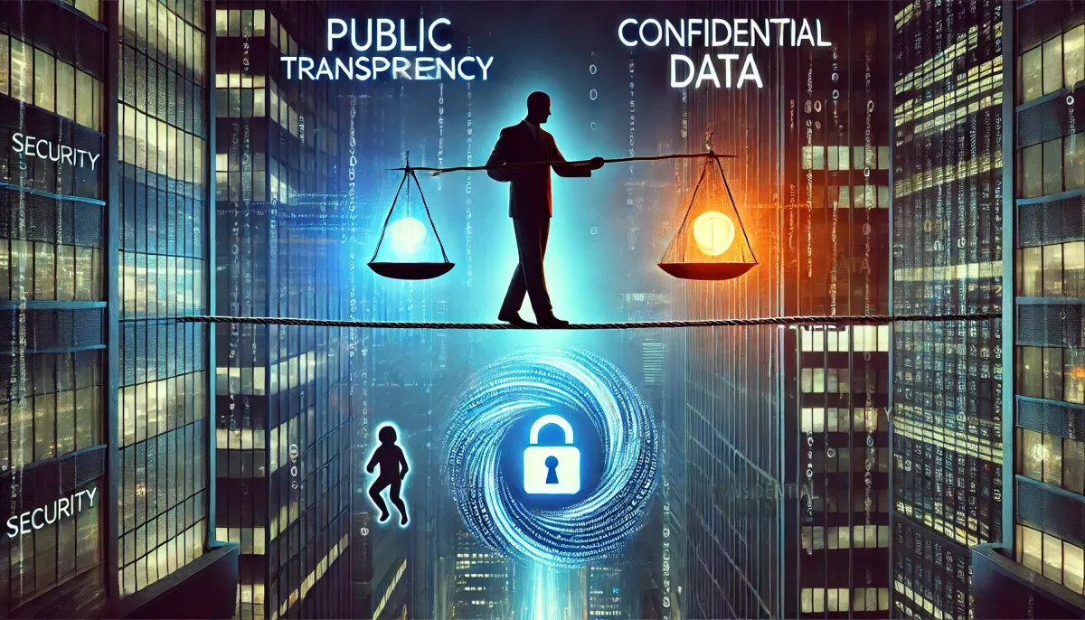 Cybersecurity and Ethics– Balancing Public Transparency and Protecting Confidential Data