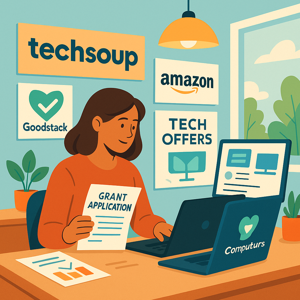 Small Business Tech Tip with Managed Nerd helping Non-profits service y