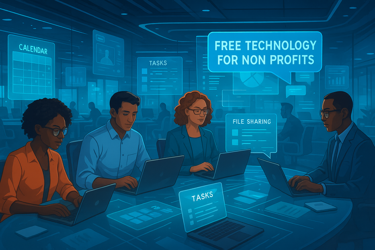 Small Business Tech Tip with Managed Nerds, helping non-profit with their mission