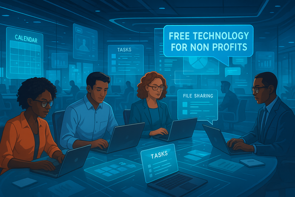 Small Business Tech Tip with Managed Nerds, helping non-profit with their mission