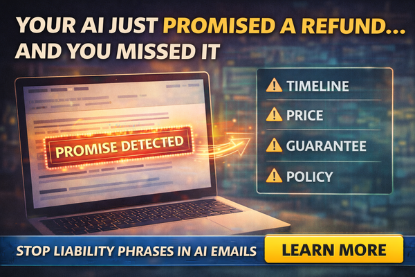 Your AI Is Making Promises You Can’t Keep: The Liability Trap in Emails and Proposals